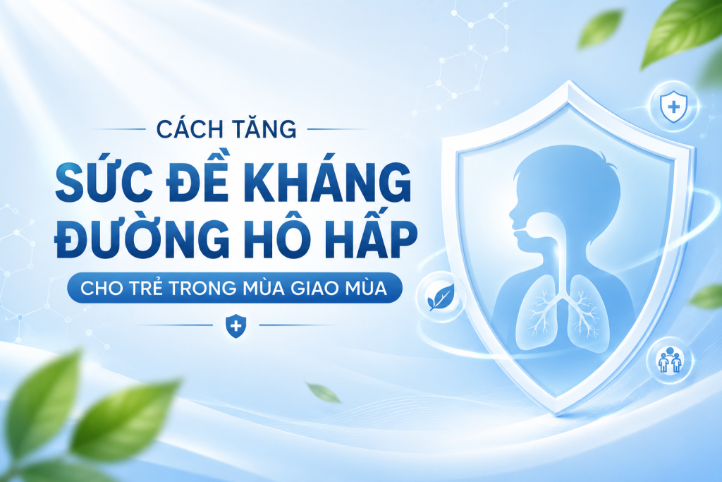 Tìm hiểu cách tăng sức đề kháng đường hô hấp cho trẻ trong mùa giao mùa với chế độ dinh dưỡng, sinh hoạt khoa học và chăm sóc họng đúng cách.